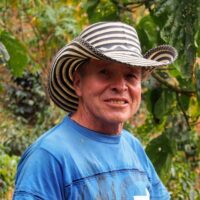 Kolumbijský farmář Nemecio Borda